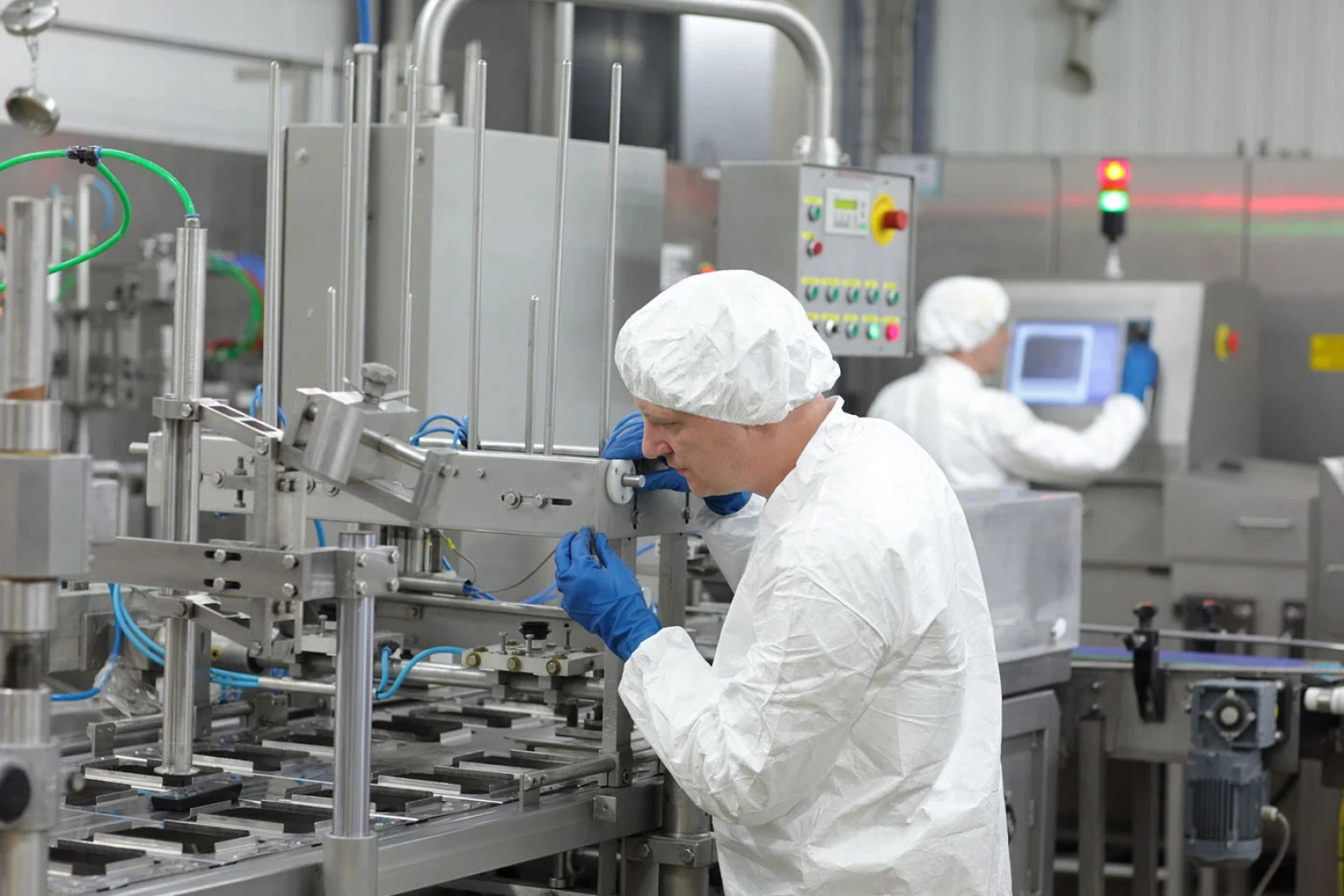 FDA-certified pharmaceutical production line in the United States